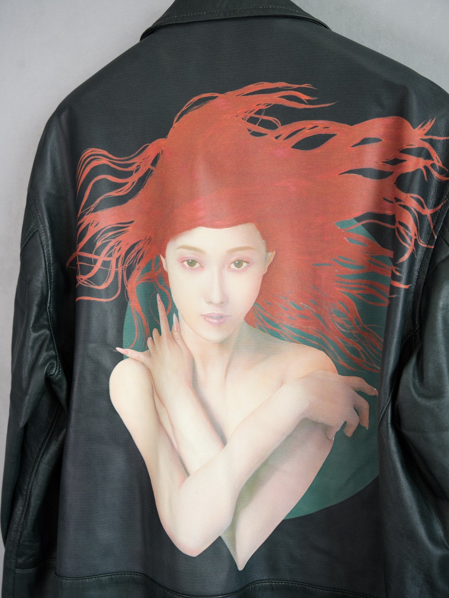 Yohji Yamamoto 18SS Sun Child Leather Jacket