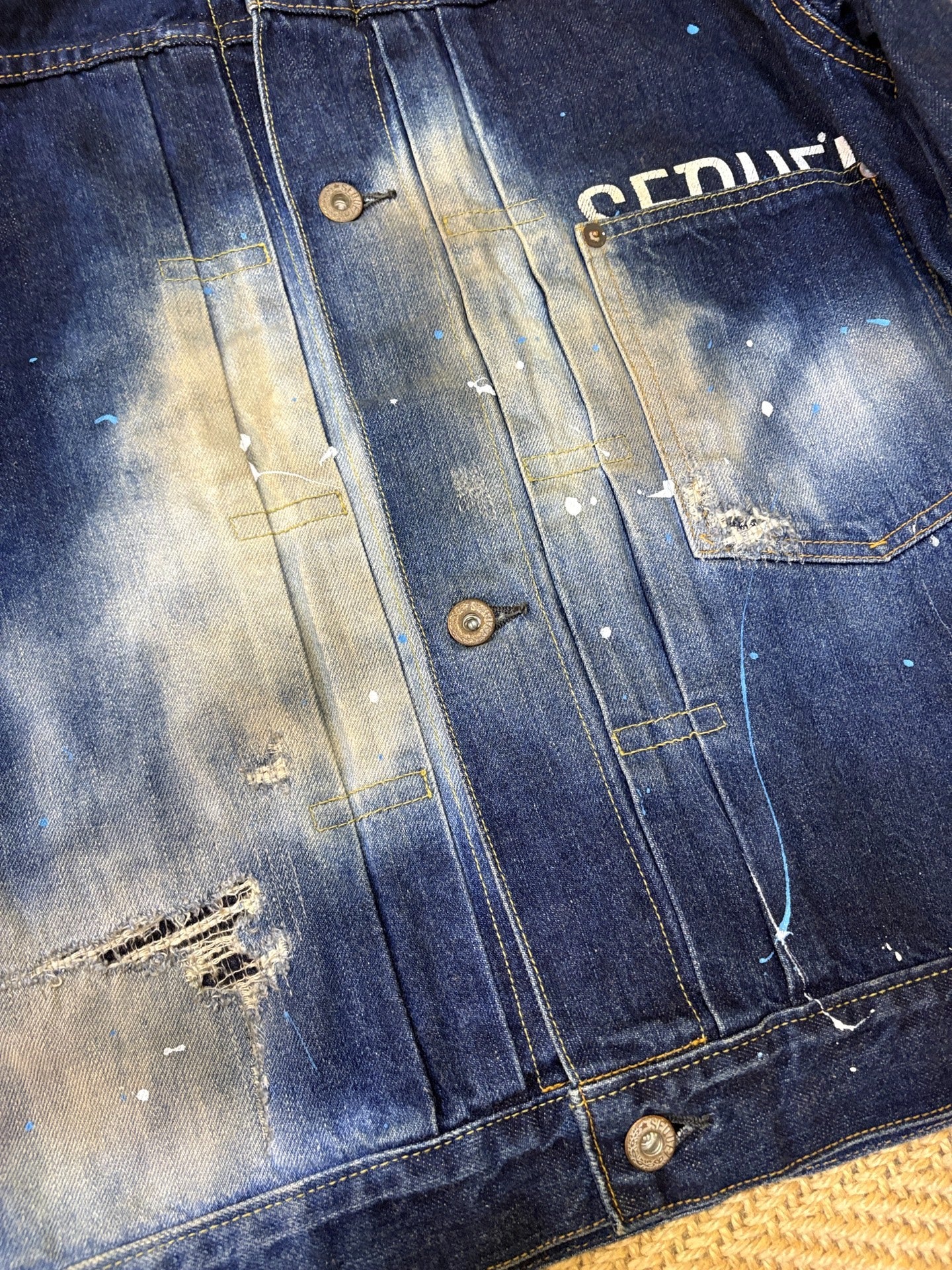 Sequel X Fragment Design Denim Jacket