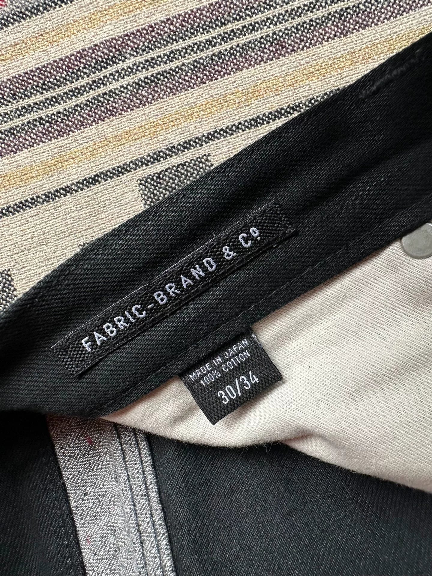 Fabric Brand&Co Selvage Denim Pants