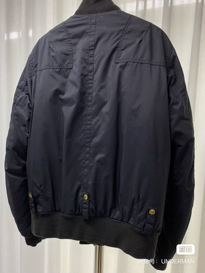 rare soloist bomber jacket in dark color
