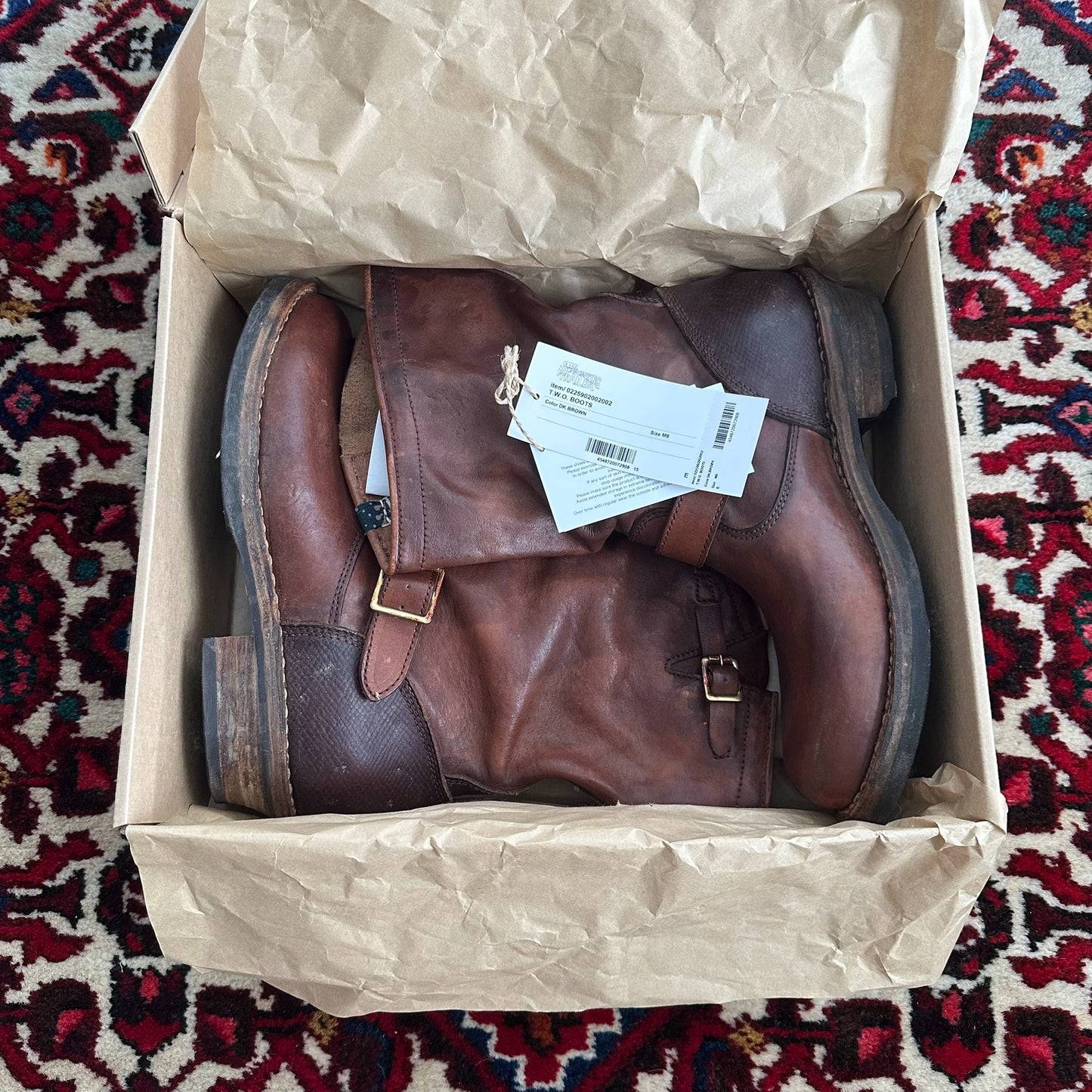 VISVIM 25AW ICT T.W.O. Engineer Boots 8