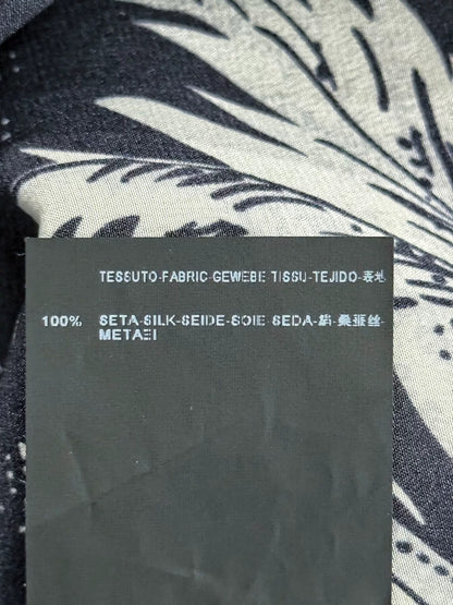 Saint Laurent 2014ss Black Silk Shirt