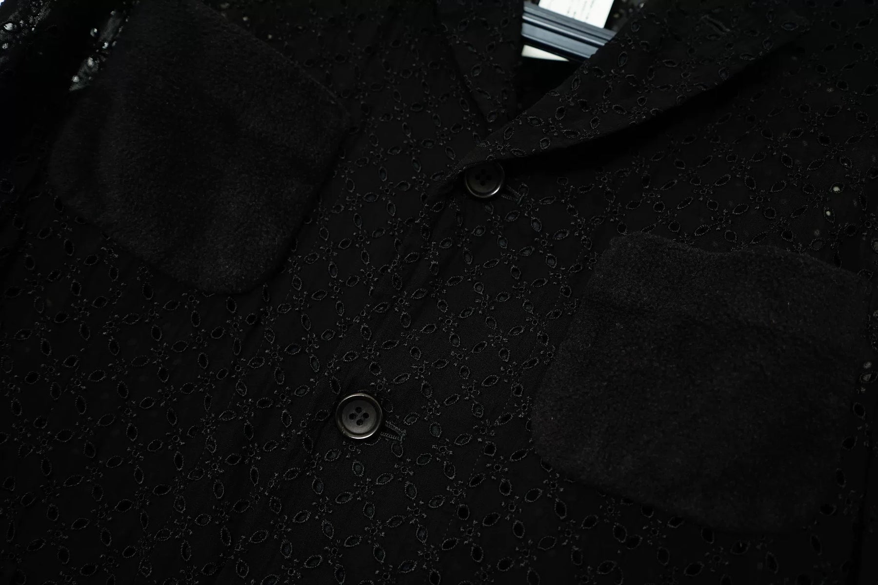 Comme des Garçons Rayon Cutout Embroidery Jacket