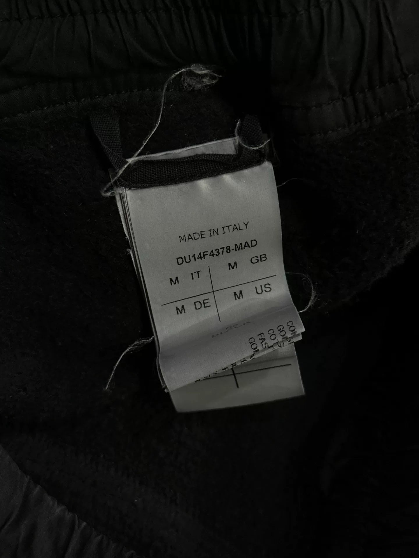 rick owens thick cotton layered shorts