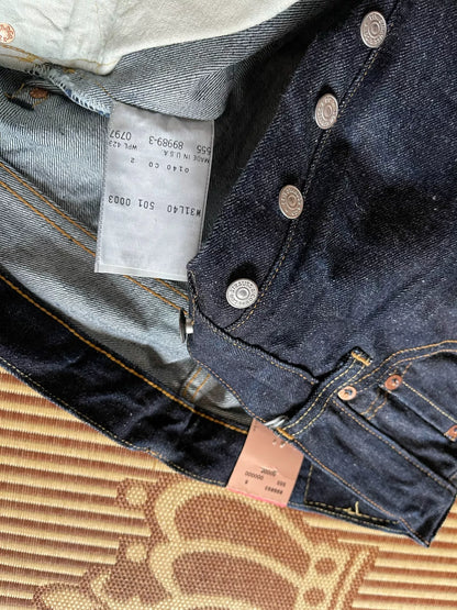 Levi's 501xx 1955 Raw Denim Jeans