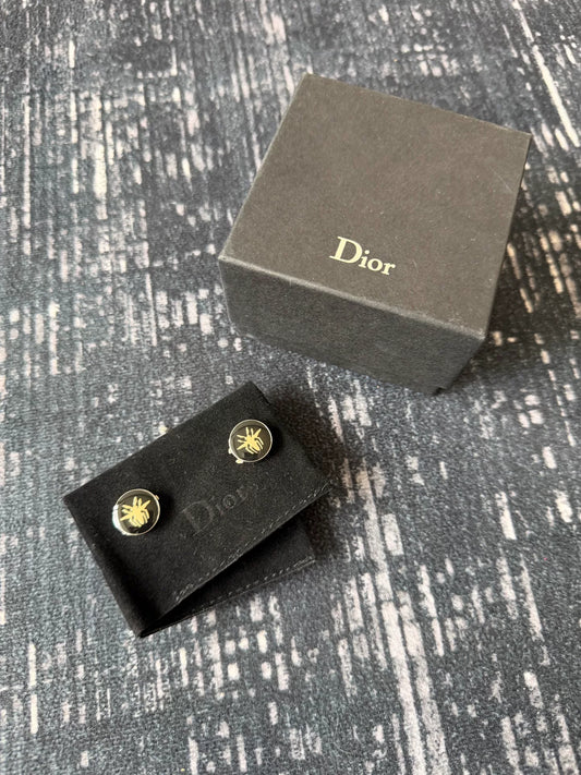 dior hedi bee cufflinks set