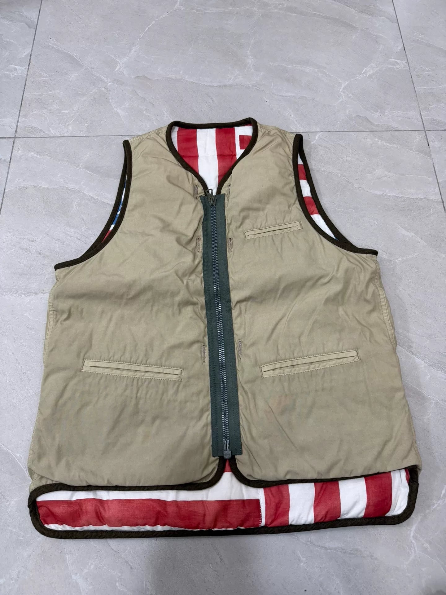 VISVIM 21AW CONTRARY DEPT LINER DOWN VEST