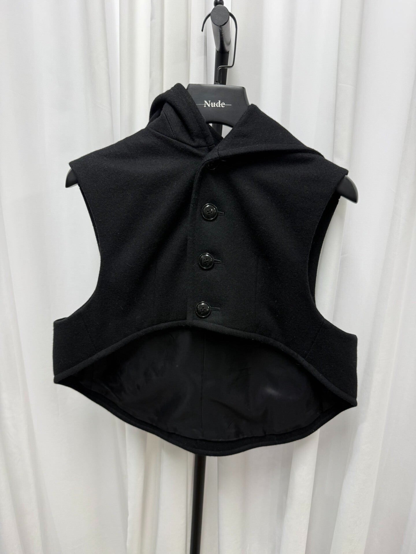 Yohji Yamamoto Wool Zip Vest