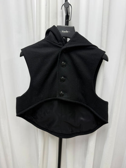 Yohji Yamamoto Wool Zip Vest