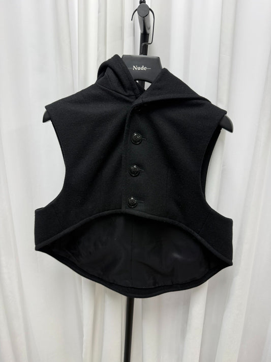 Yohji Yamamoto Wool Zip Vest