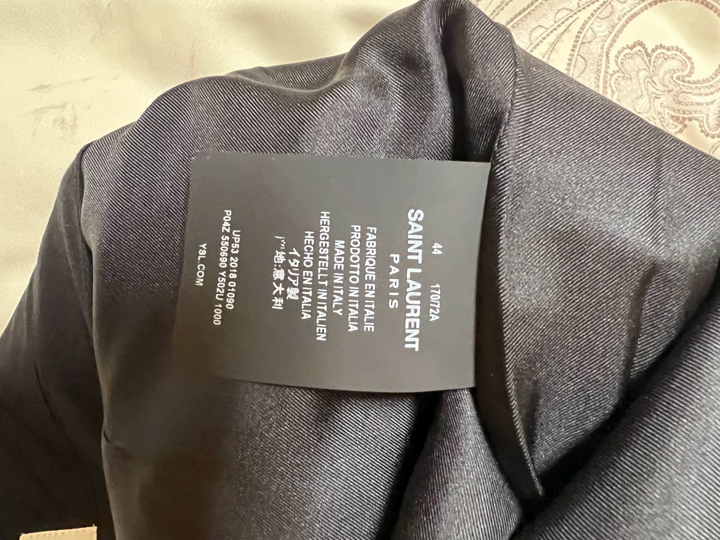 Saint Laurent SS19 Runway Flared Trousers