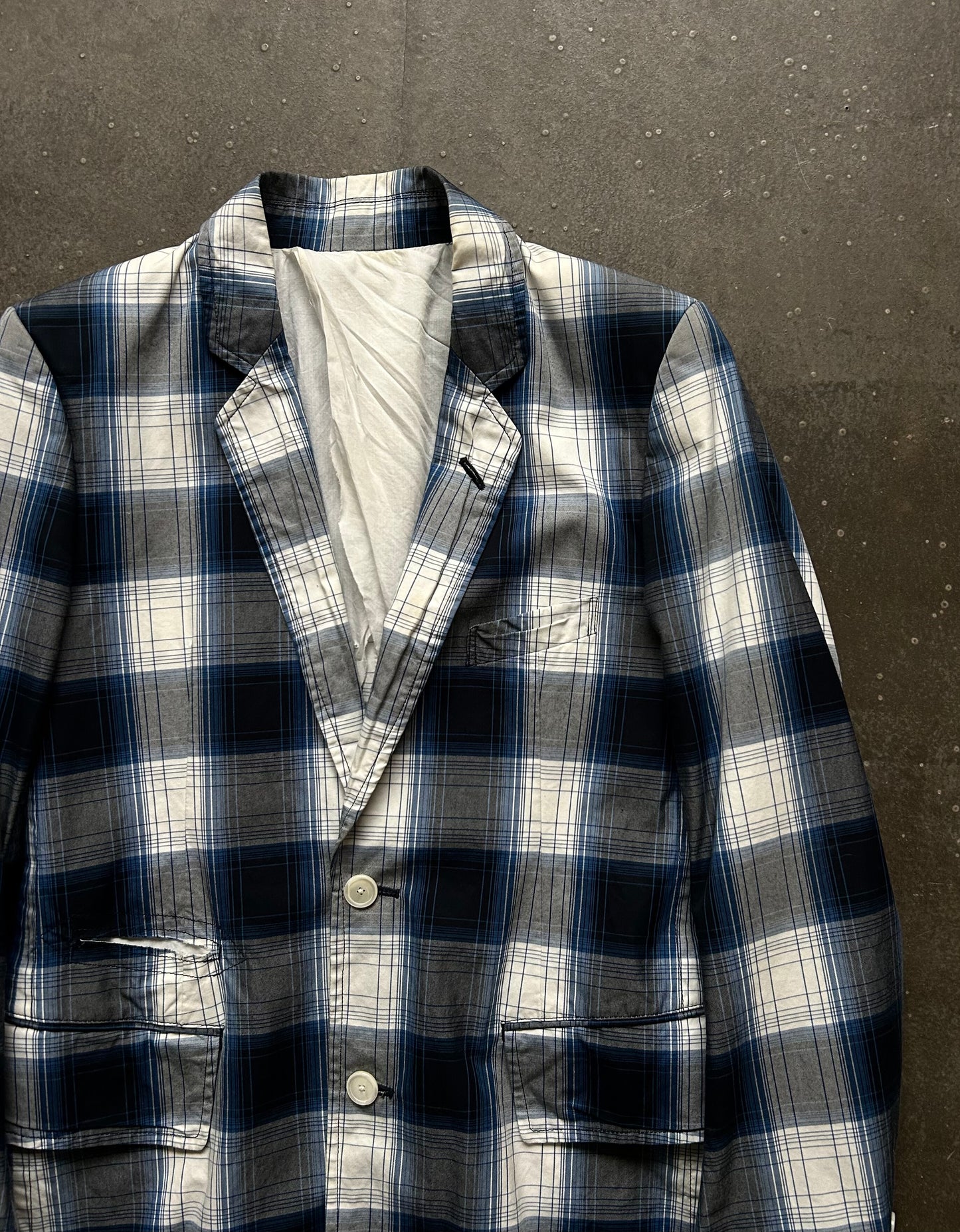 TAKAHIROMIYASHITA Plaid Blazer