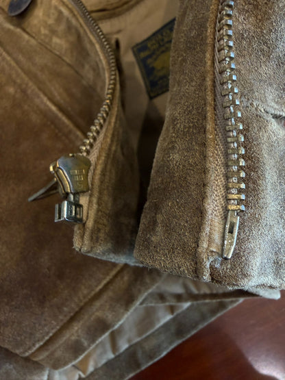 Ralph Lauren Vintage Waxed Leather Jacket