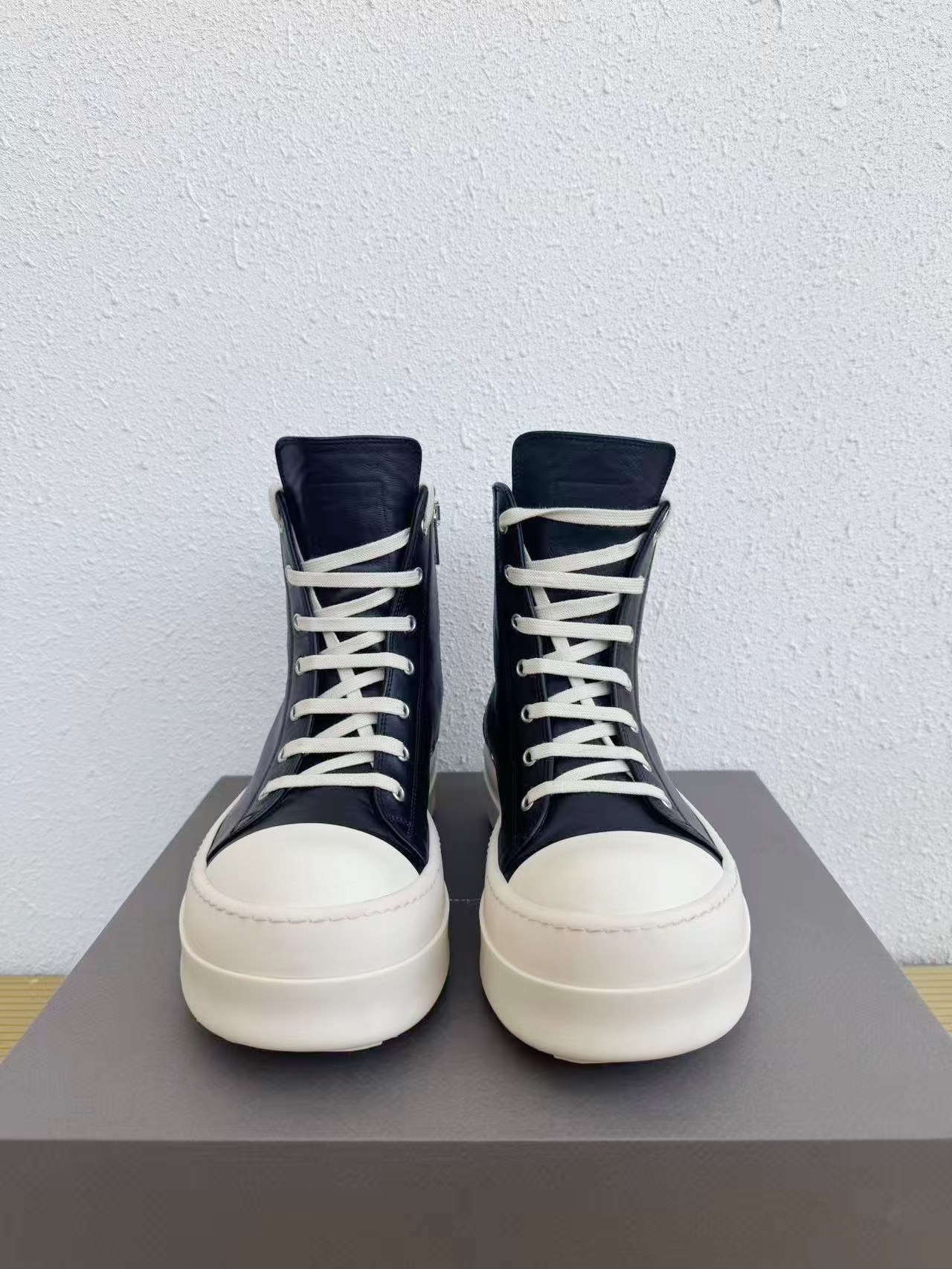 Rick Owens Platform High-Top Sneakers 24SS