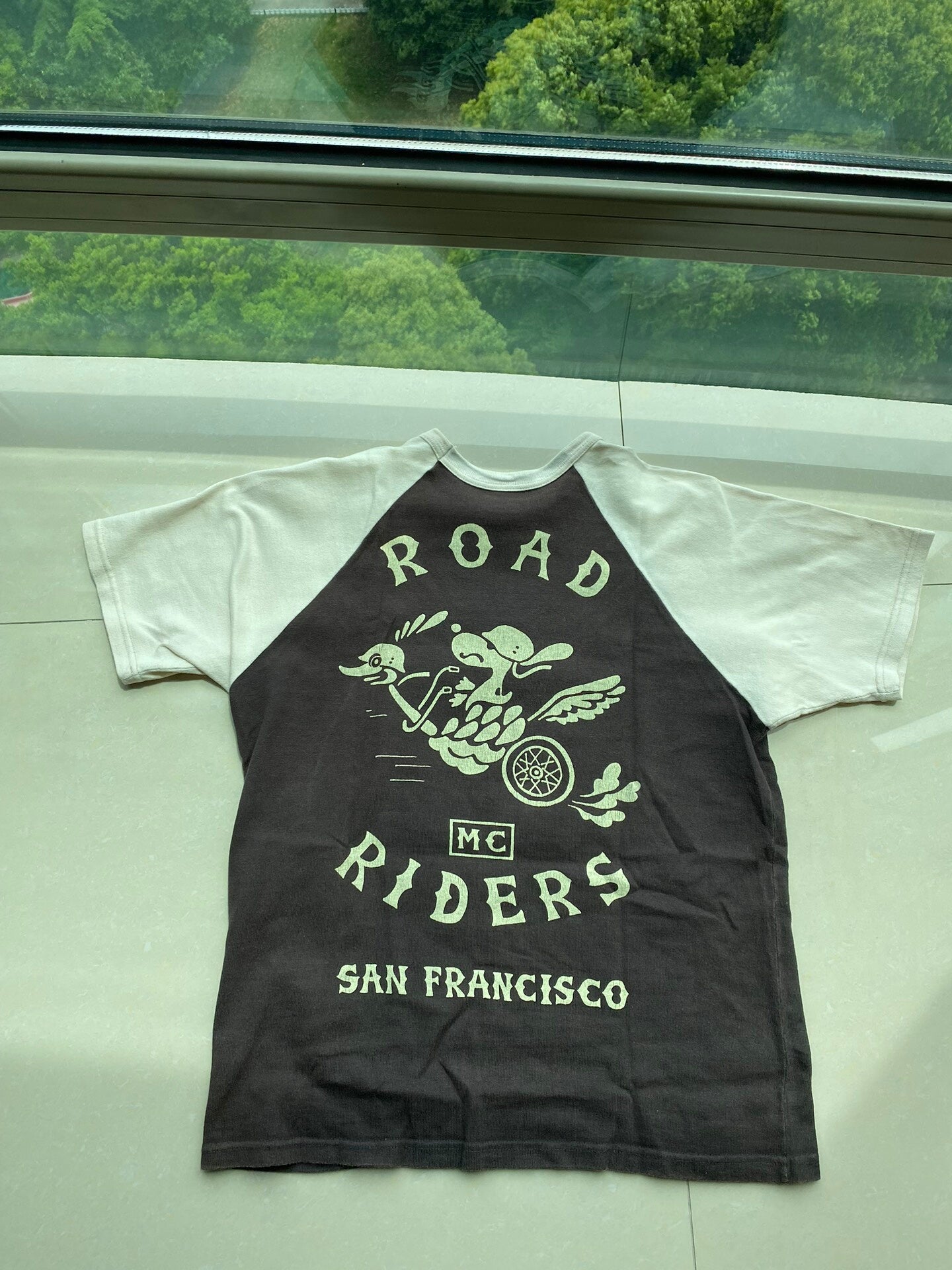 bootleggers short sleeve motorcycle graphic tee