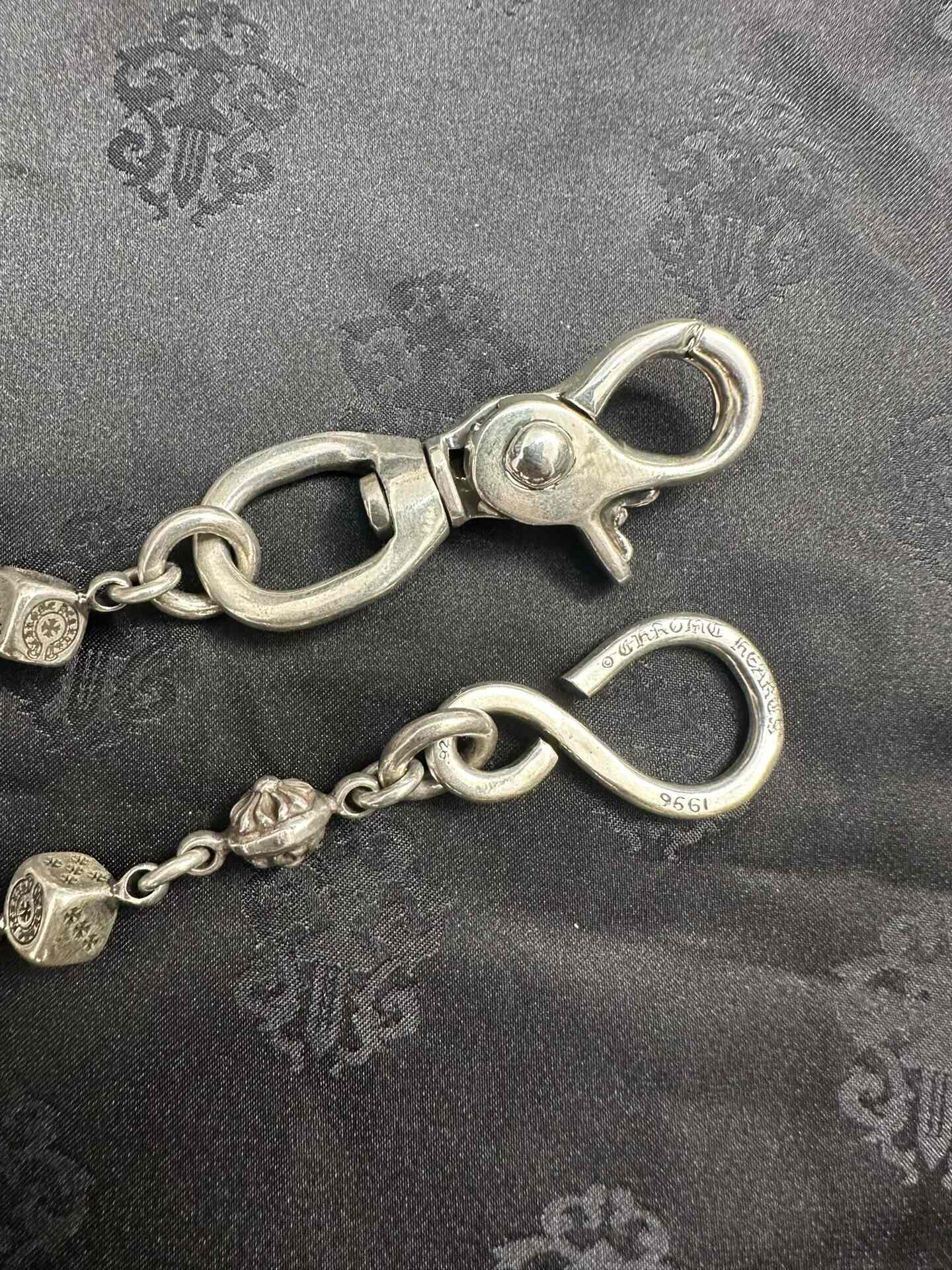 Chrome Hearts Dice Lobster Clasp Chain