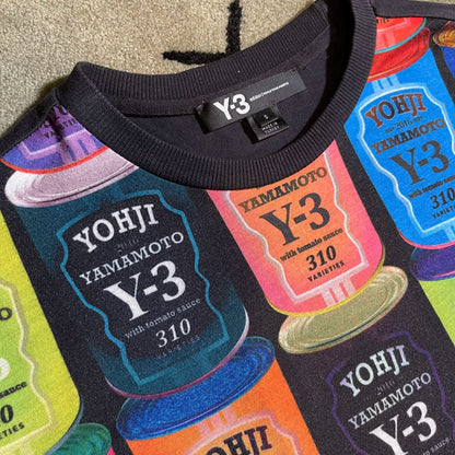 y-3 colorful short sleeve t-shirt