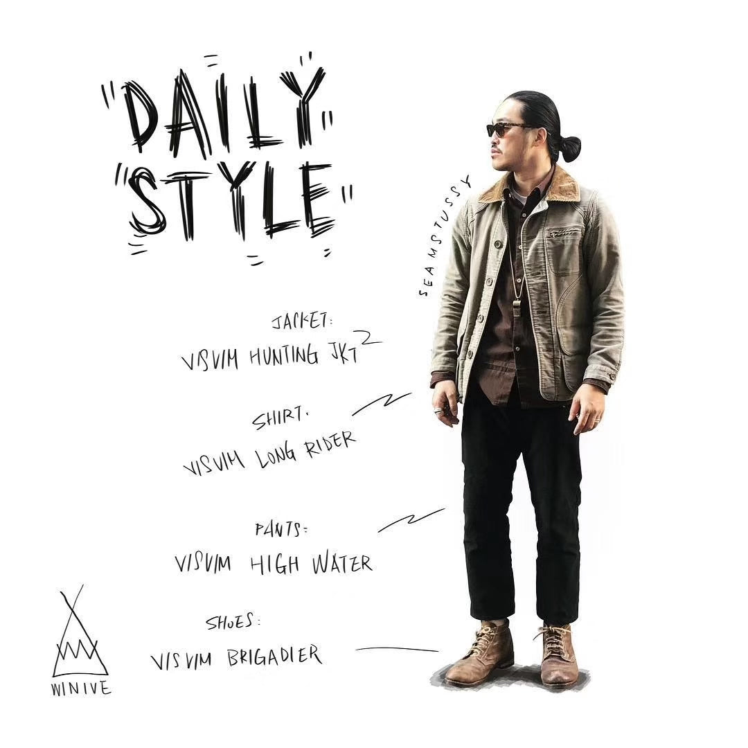 visvim minie hunting jacket in good condition