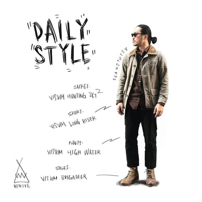 visvim minie hunting jacket in good condition