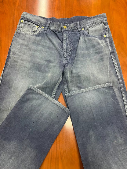 visvim 16aw ICT 03 FLUXUS Paint Splatter Jeans