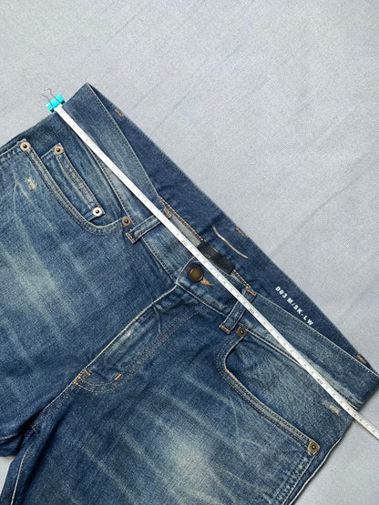 Saint Laurent Hedi Slimane Ripped Jeans
