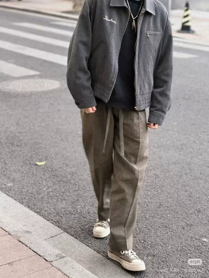 visvim rudy sb blouson jacket charcoal gray