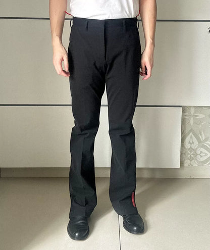PRADA 00s SPORTS Line Side Zip Pants