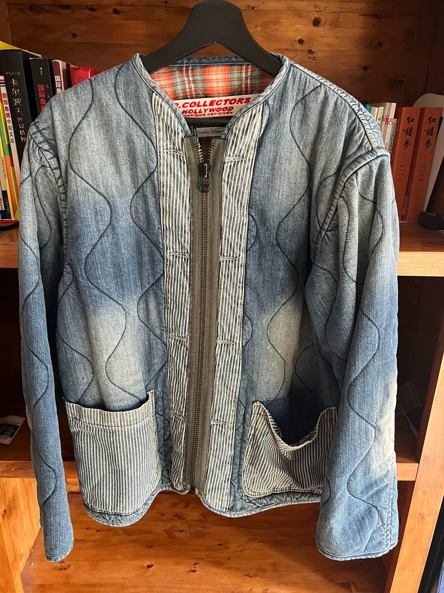 dr collectors m51 winter denim jacket