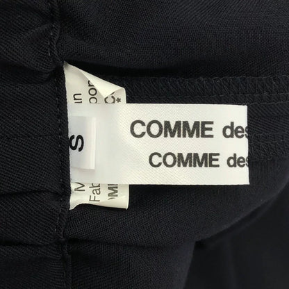 Comme des Garcons Navy Wool Trousers