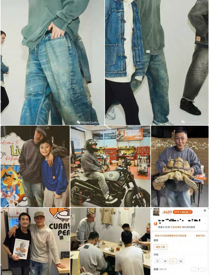 MADNESS 23AW Japan Snow Wash Denim