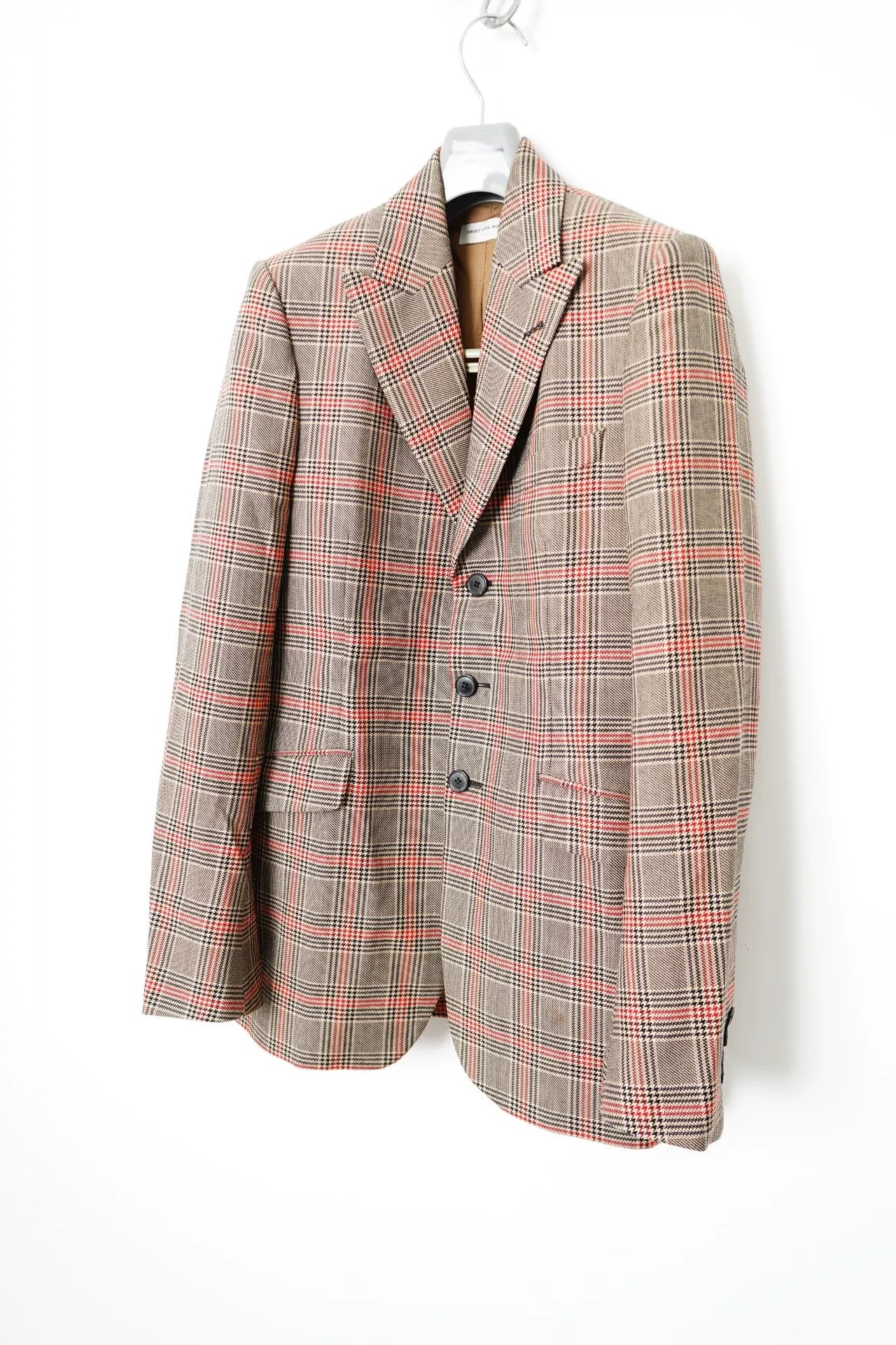 Dries Van Noten 18AW Plaid Blazer