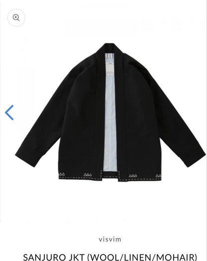 VISVIM SANJURO JKT Wool/Linen/Mohair