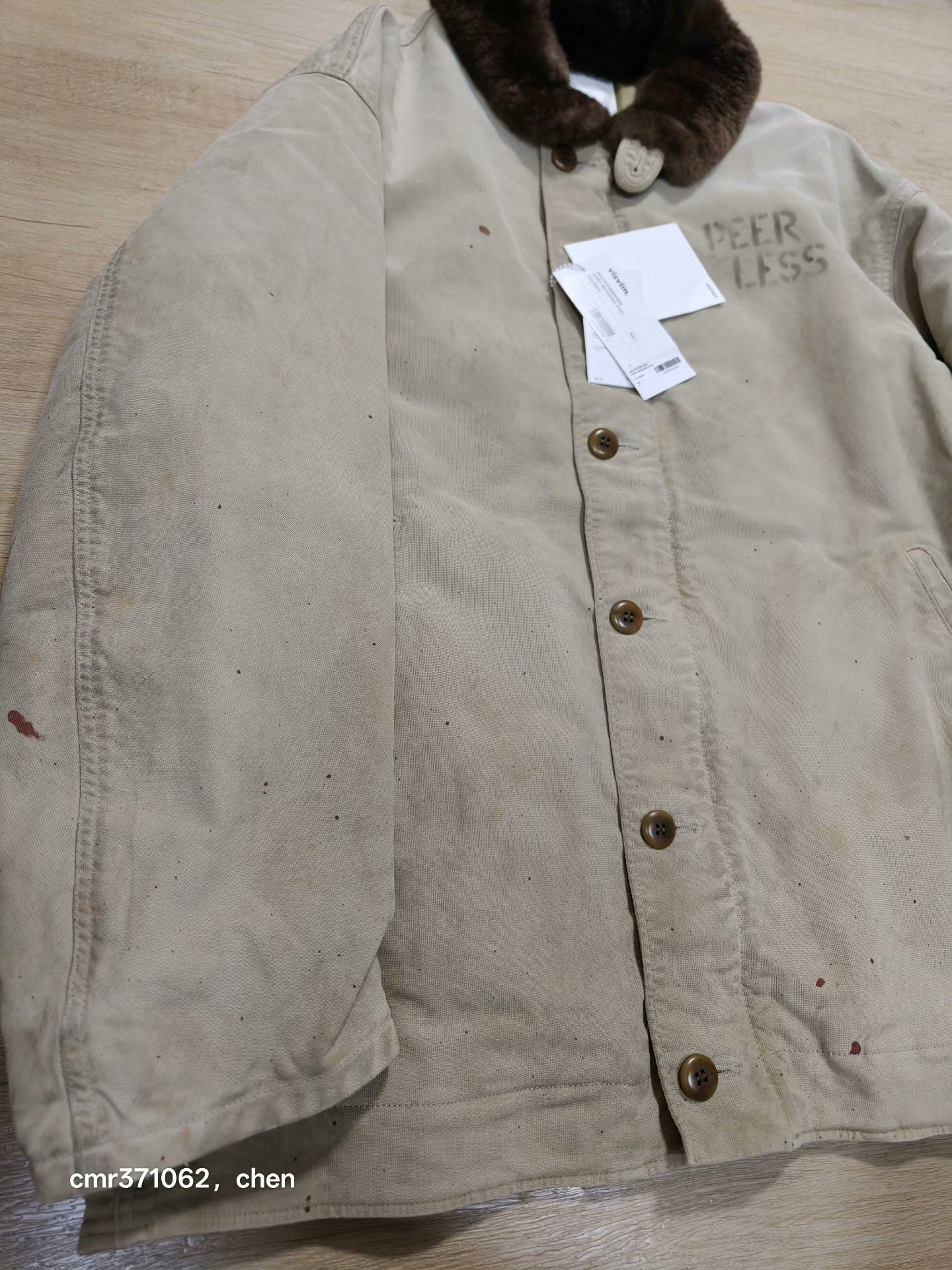 VISVIM 21AW CHIEF DECKHAND COAT