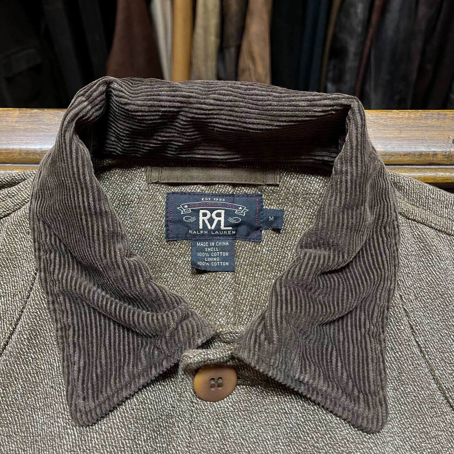 RRL Pepper Salt Jacket by Ralph Lauren