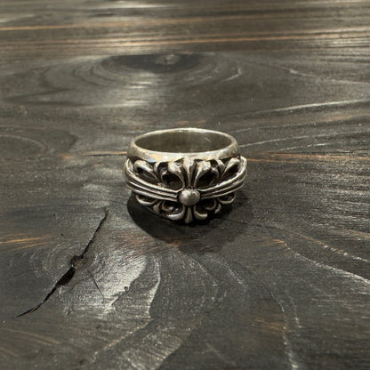Chrome Hearts 925 Silver Keeper Ring Narrow