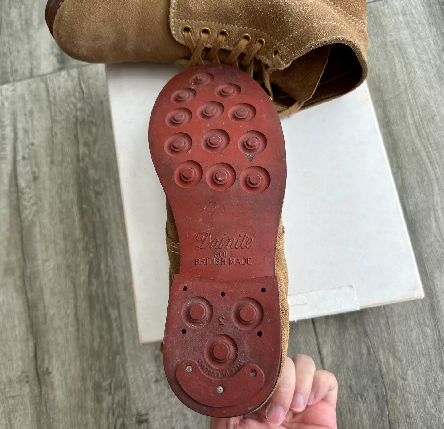 visvim brigadier mid-folk boots in brown