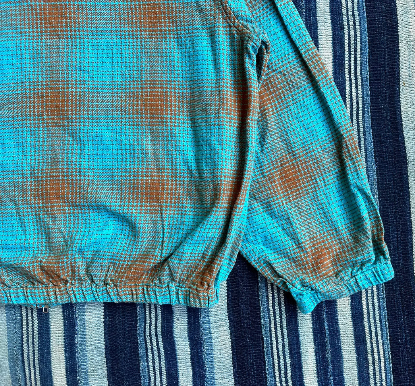 ombre plaid blouson jacket from noma t.d.