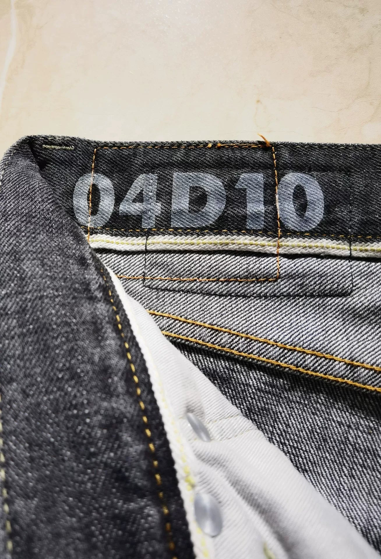 Visvim 04D10 Black Washed Jeans