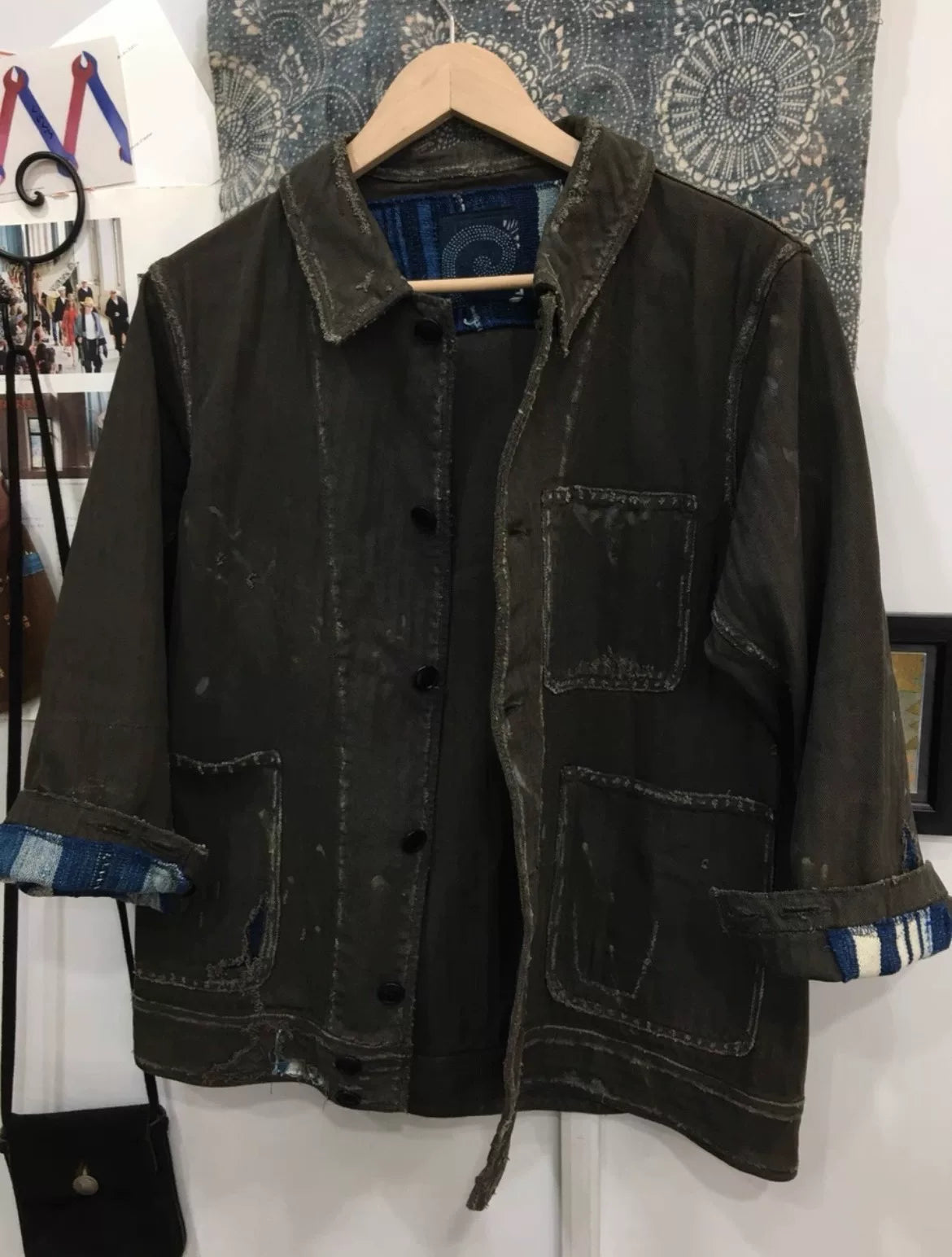 visvim 19ss ict benny jkt charcoal gray