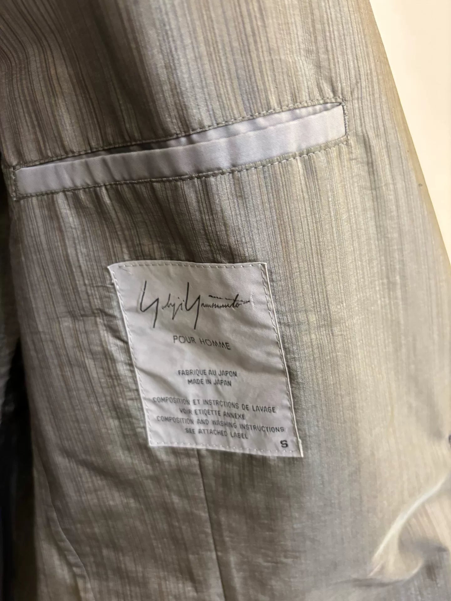 Yohji Yamamoto 1992SS Oversized Blazer