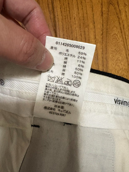 VISVIM CORNELL SLACKS WOOL