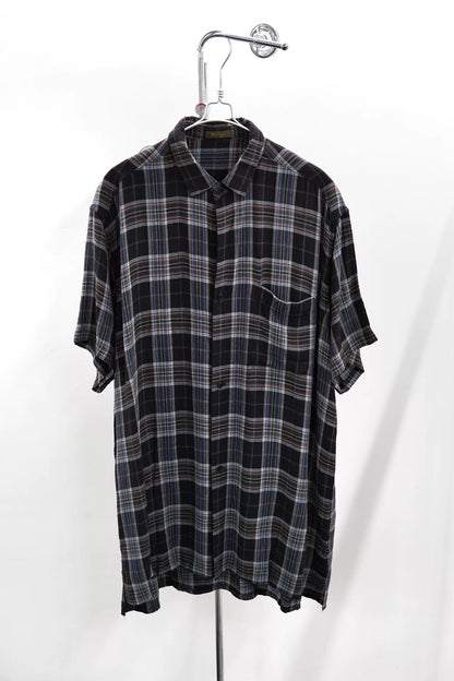Y's for men Yohji Yamamoto 90s Rayon Plaid Shirt