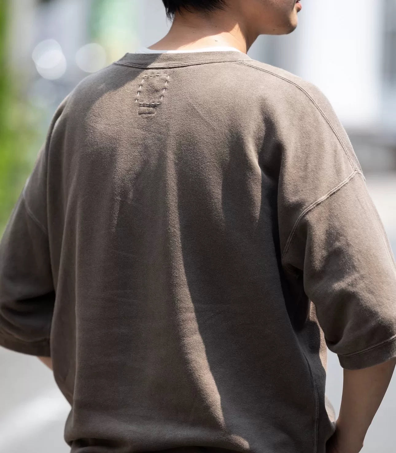 visvim Mud-Dyed 3/4 Sleeve Top