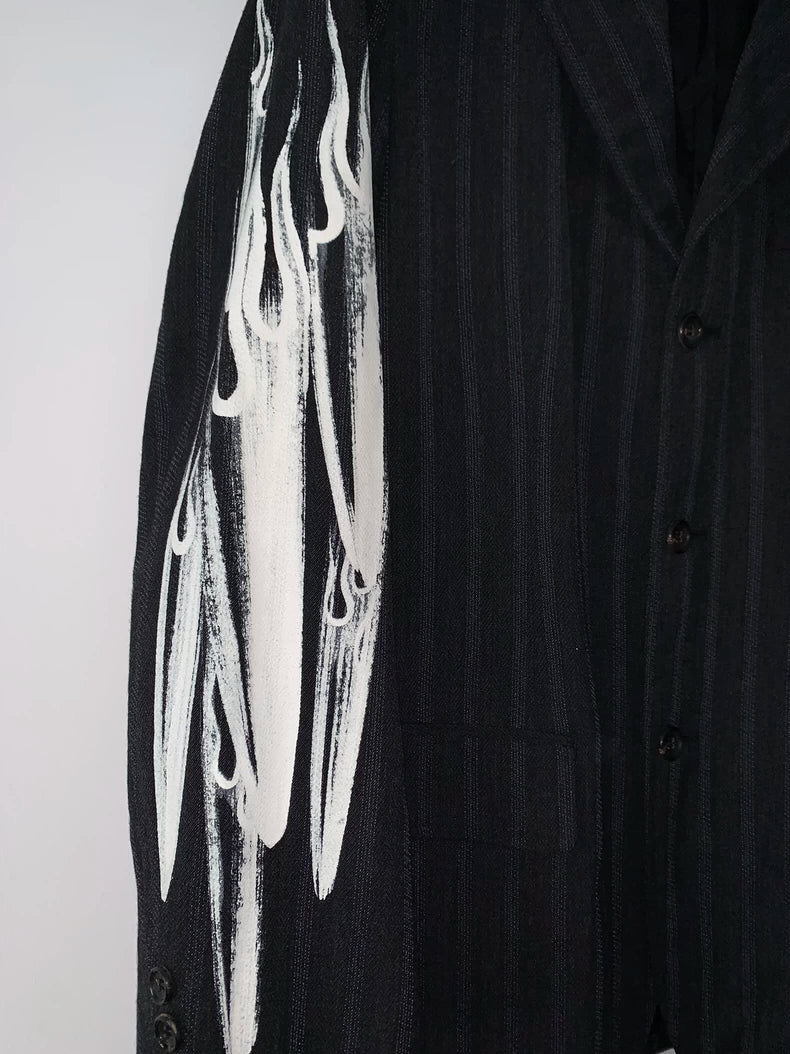 Comme des Garçons Comet Graffiti Suit Jacket