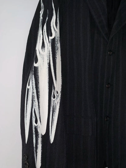 Comme des Garçons Comet Graffiti Suit Jacket