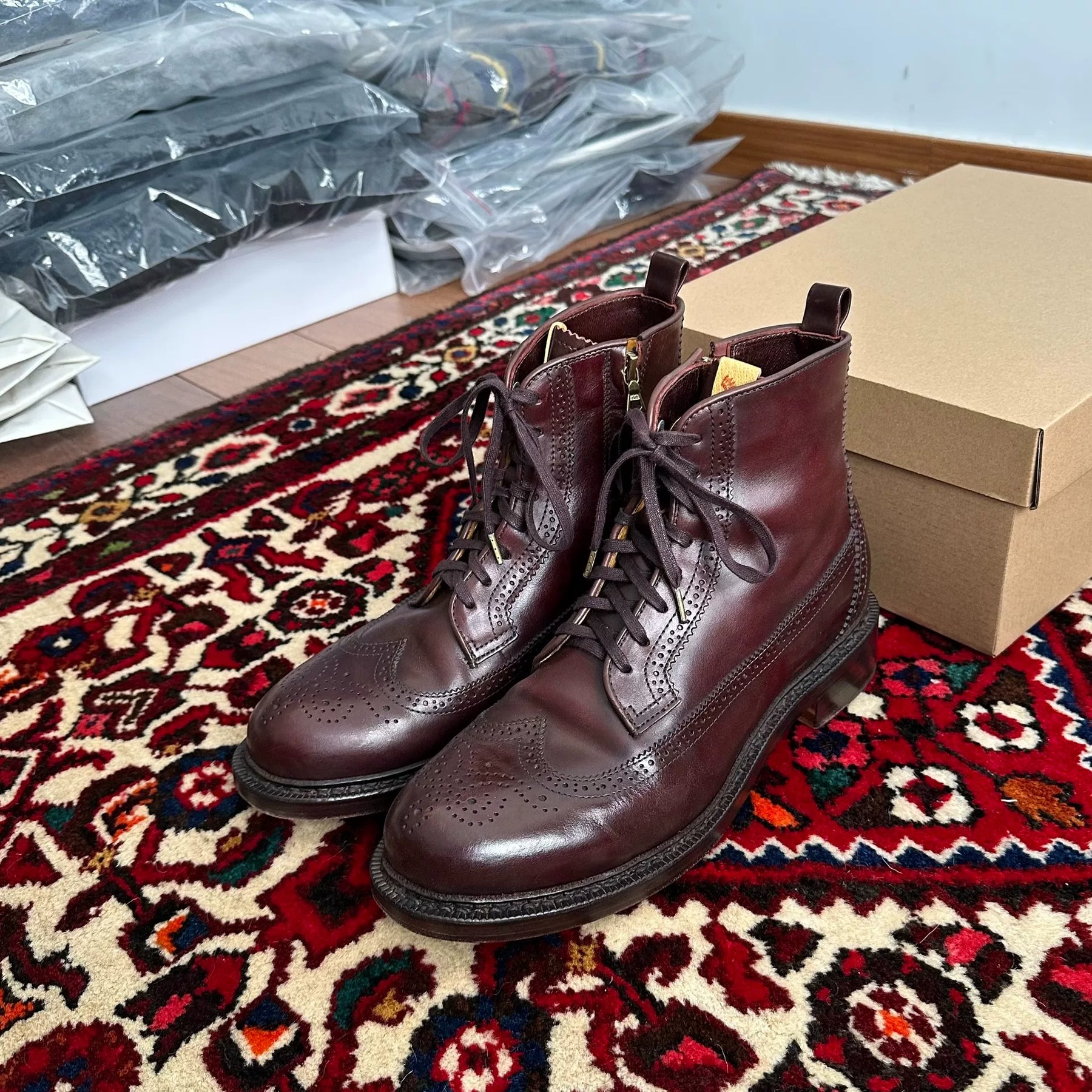 visvim 16AW Patrician Brogue Boots