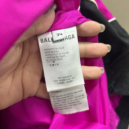 Balenciaga Color-Blocked Windbreaker Jacket