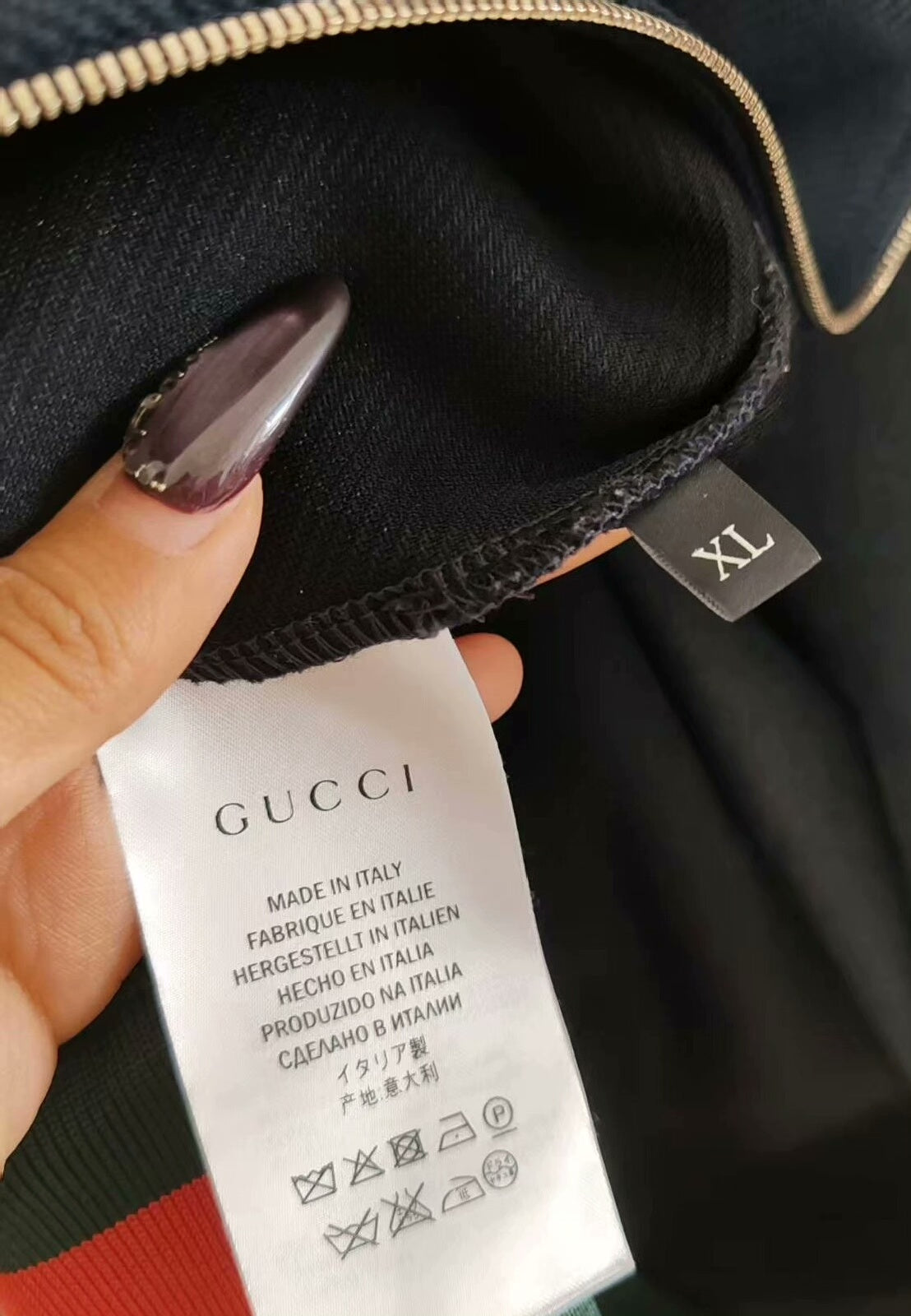 Gucci Striped Zip Jacket in Great Condition