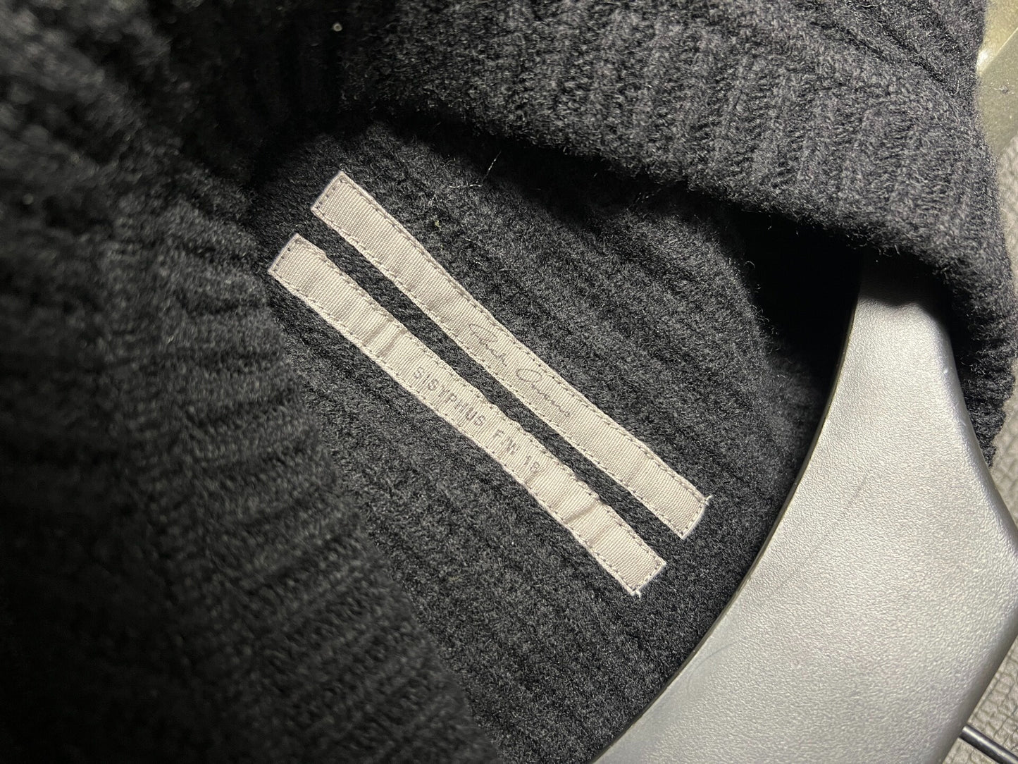 Rick Owens 18fw Virgin Wool Striped Sweater