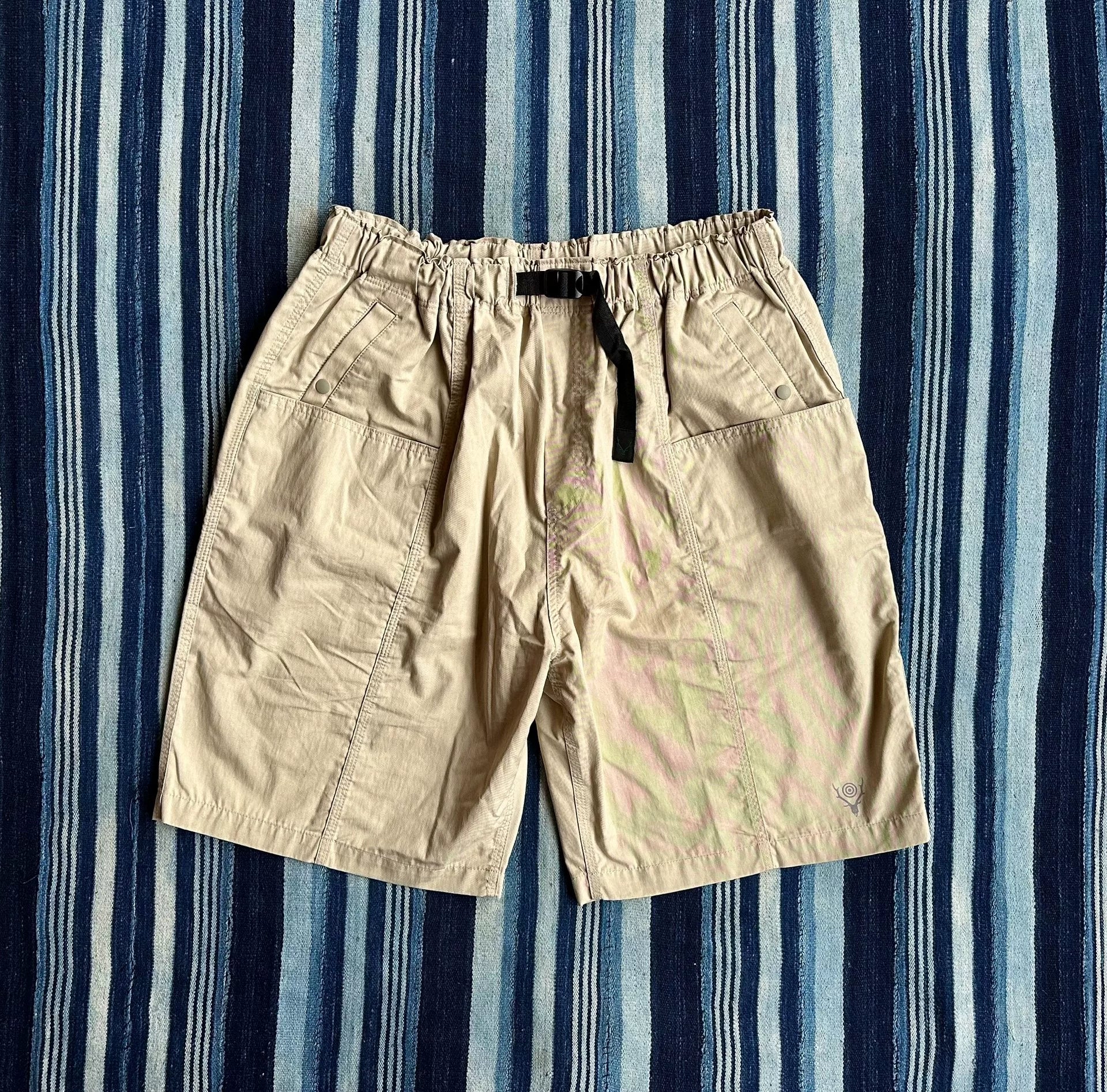 South2 West8 Belted C.S. Nylon Shorts